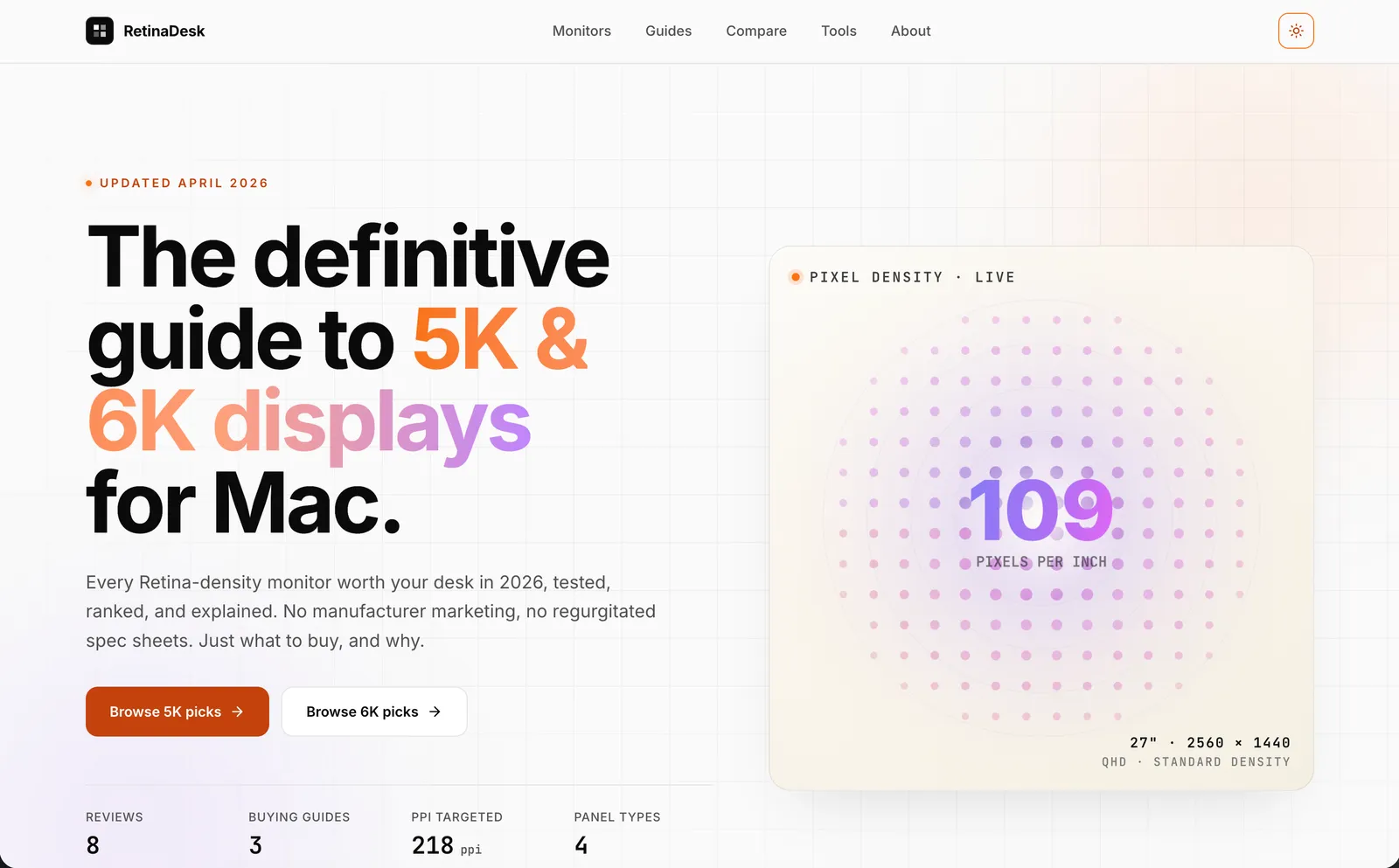 RetinaDesk - A high-performance, SEO-first content site
