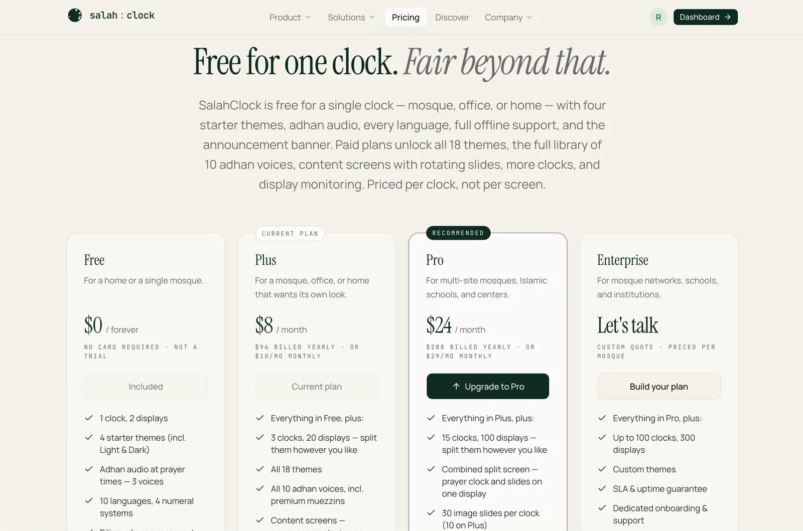 SalahClock — screenshot 2 of 3